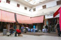 4 PM Prayer in a Casablanca Souqh